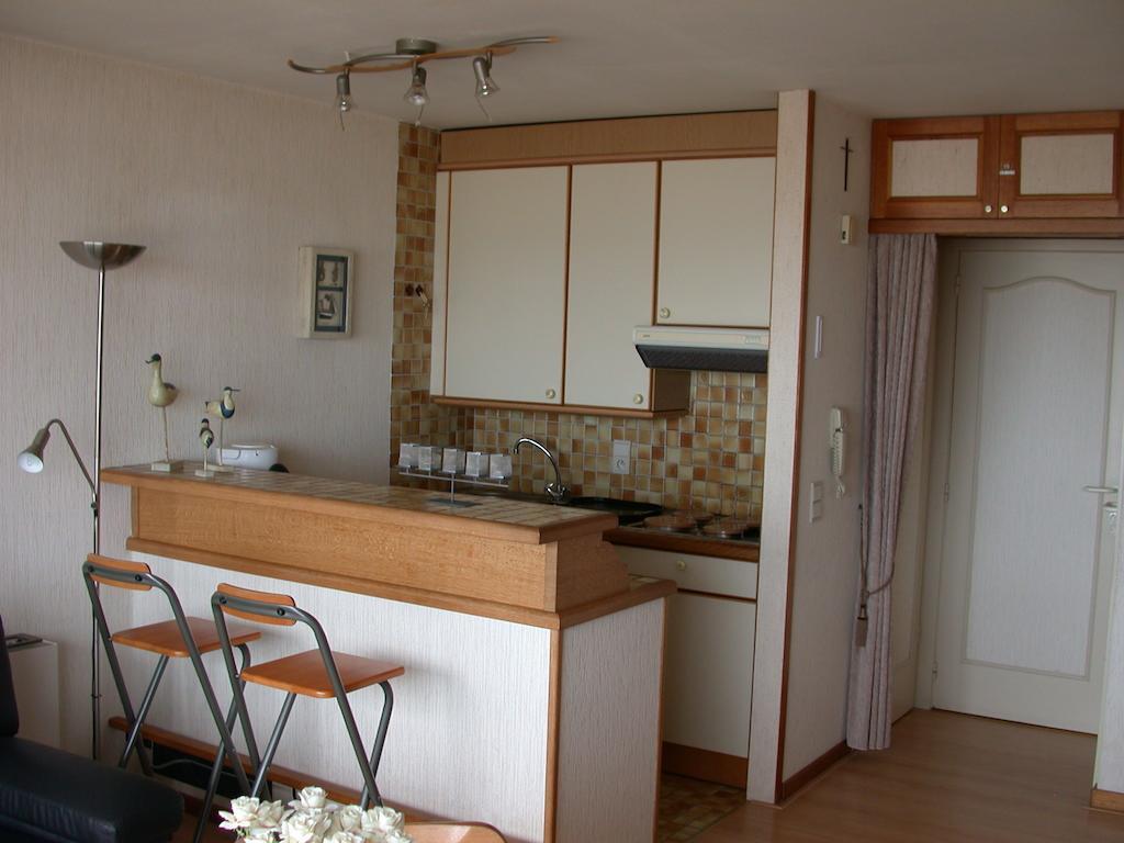 Studio Zeezicht De Sloep Koksijde Appartement Kamer foto